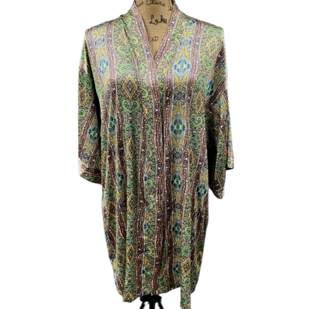 Victoria's Secret Colorful Patterned Robe